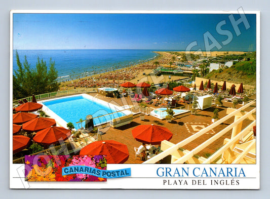 Pohlednice Gran Canaria Playa del Inglés 1998 zaslaná (M15778)