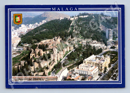 Pohlednice Málaga La Alcazaba Gibralfaro Španělsko (M15781)