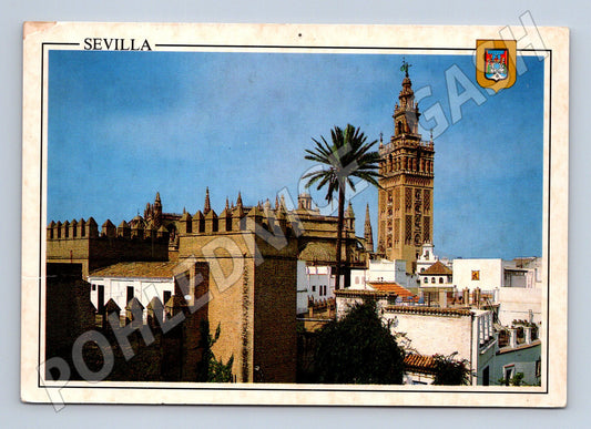 Pohlednice Sevilla Giralda Španělsko nepoužitá (M15782)