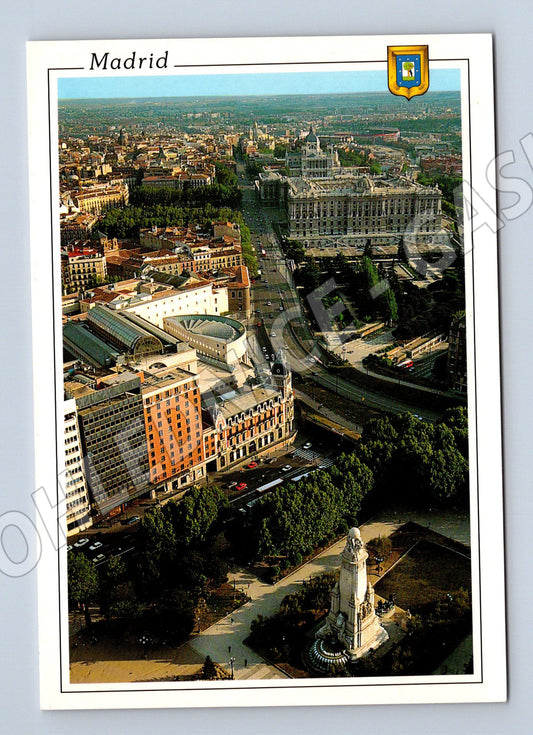 Pohlednice Madrid Plaza España Královský palác (M15788)