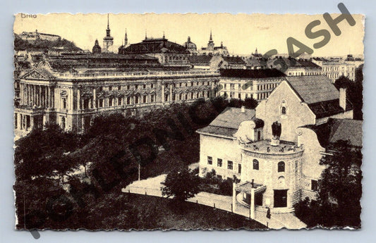 Pohlednice Brno Dům umění do 1950 (M158)