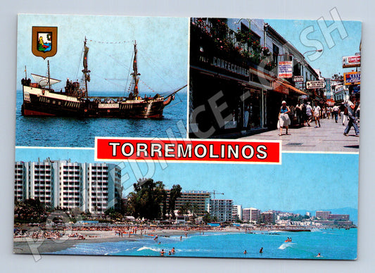 Pohlednice Torremolinos Costa del Sol Španělsko (M15802)