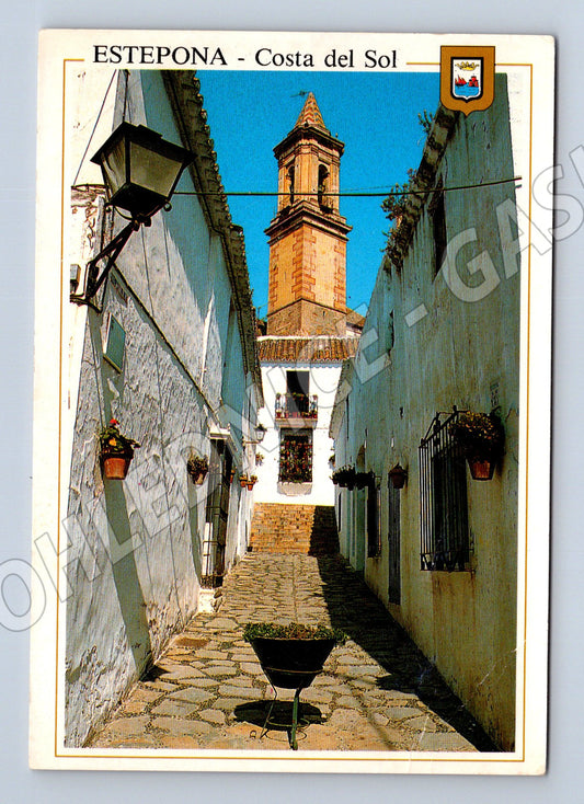 Pohlednice Estepona typická ulička Costa del Sol (M15803)