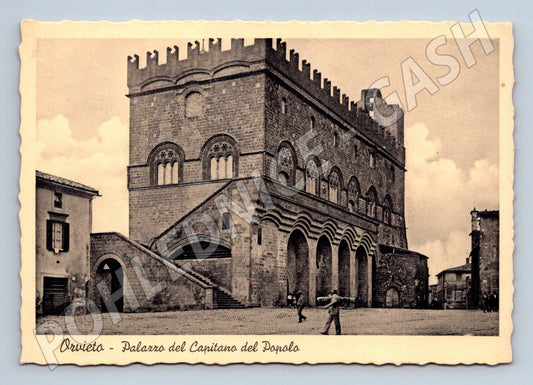 Pohlednice Orvieto Palazzo del Capitano del Popolo Itálie (M15808)