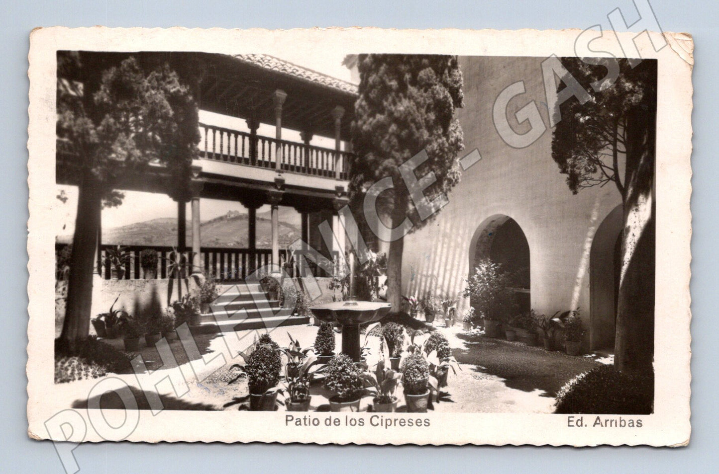 Pohlednice Granada Patio de los Cipreses zaslaná (M15816)