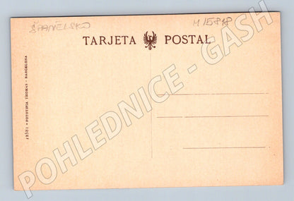 Pohlednice Ávila katedrála historická Španělsko (M15818)