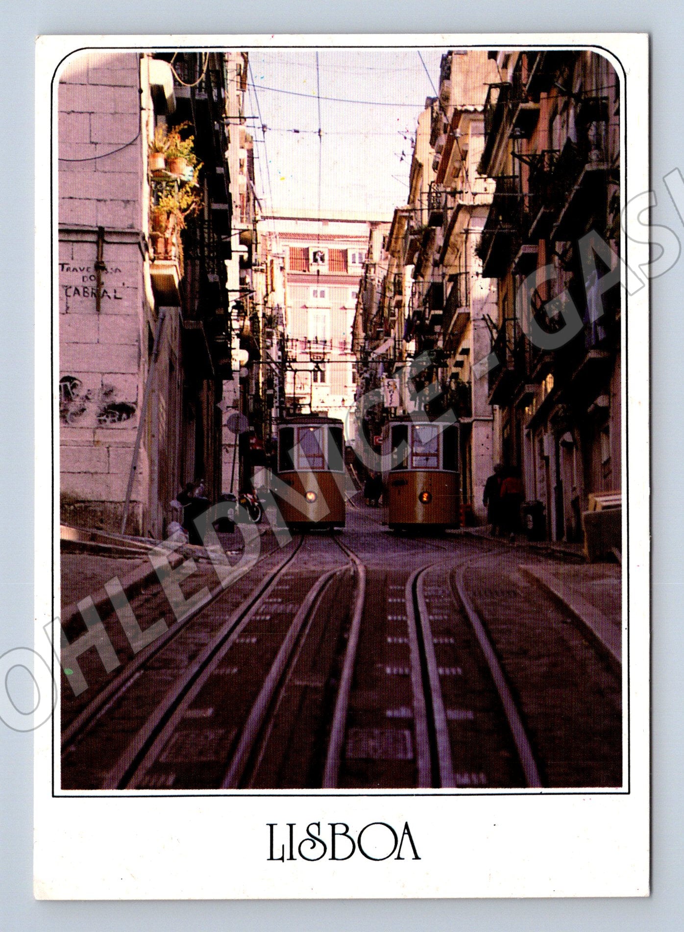 Lisabon – Ascensor da Bica, lanová dráha (M15825)