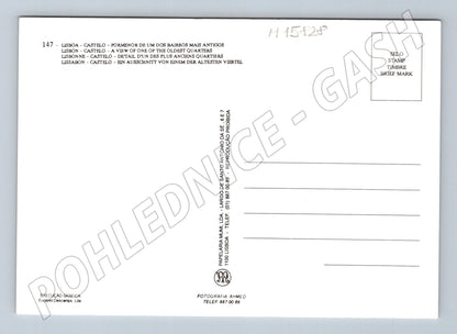 Lisabon – čtvrť Castelo, Portugalsko (M15828)