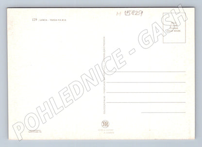 Lisabon – pouliční trh, nepoužitá, Portugalsko (M15829)
