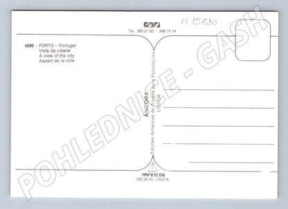 Porto – panorama města, Portugalsko, neprošlá (M15830)