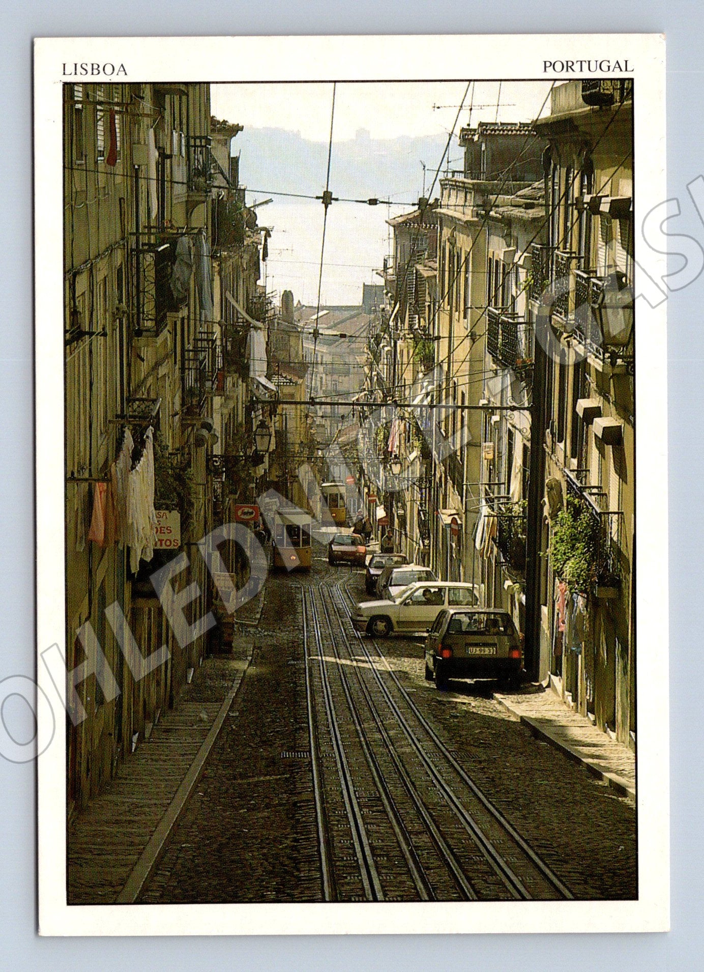 Lisabon – Elevador da Bica, lanovka, Portugalsko (M15831)