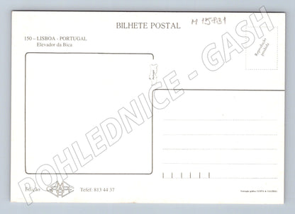 Lisabon – Elevador da Bica, lanovka, Portugalsko (M15831)