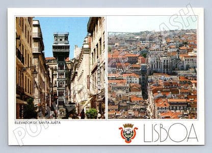 Lisabon – Elevador de Santa Justa, Portugalsko (M15833)