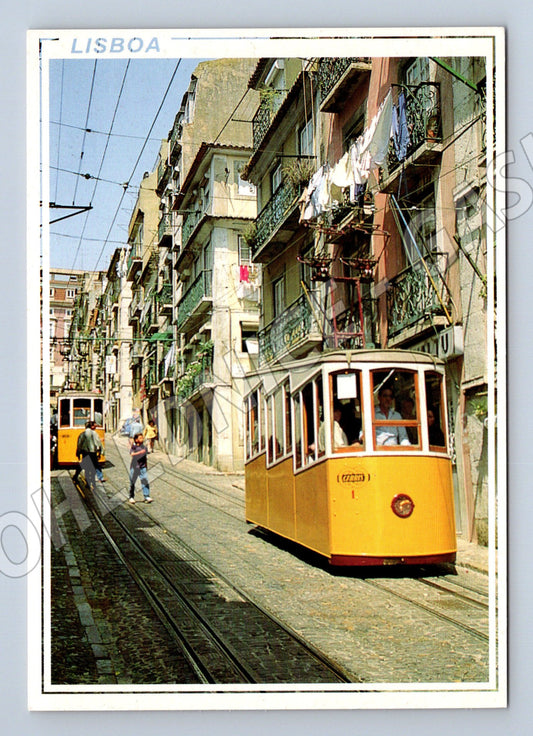 Lisabon – historická tramvaj / električka, Portugalsko (M15835)