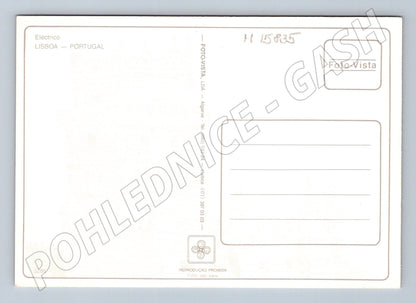 Lisabon – historická tramvaj / električka, Portugalsko (M15835)