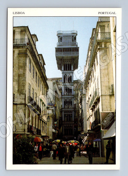 Lisabon – Elevador de Santa Justa, Portugalsko (M15837)