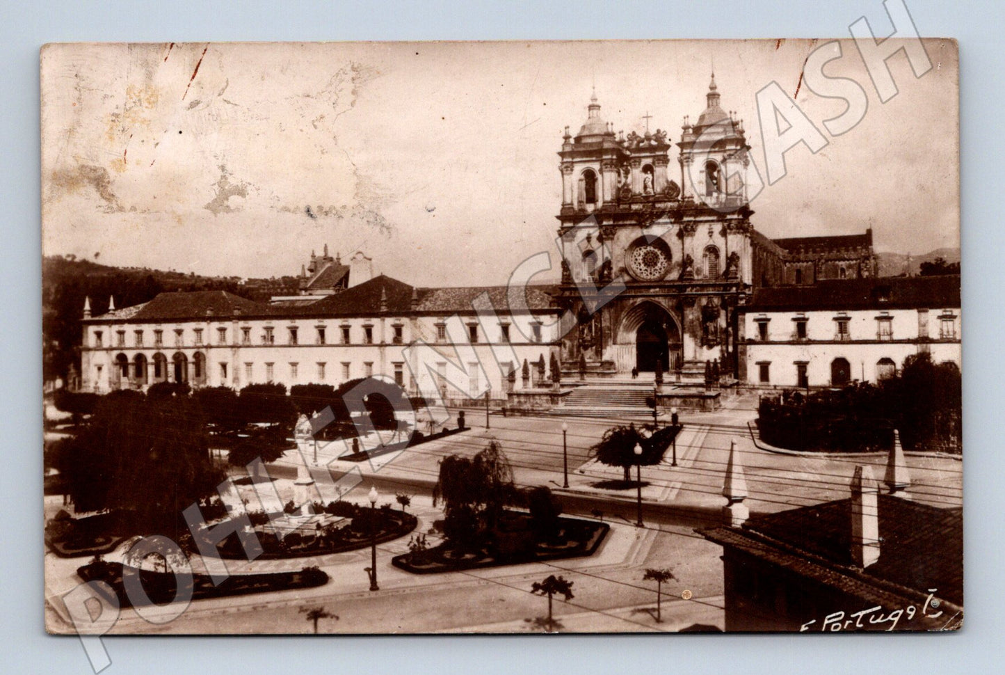 Portugalsko – Alcobaça, letecky zaslaná do ČSR (M15839)