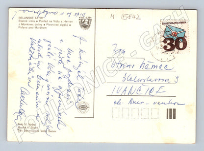 Belianské Tatry – Slovensko, poštovní (M15842)
