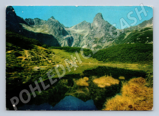 Vysoké Tatry – pohled od Čierneho plesa (M15845)