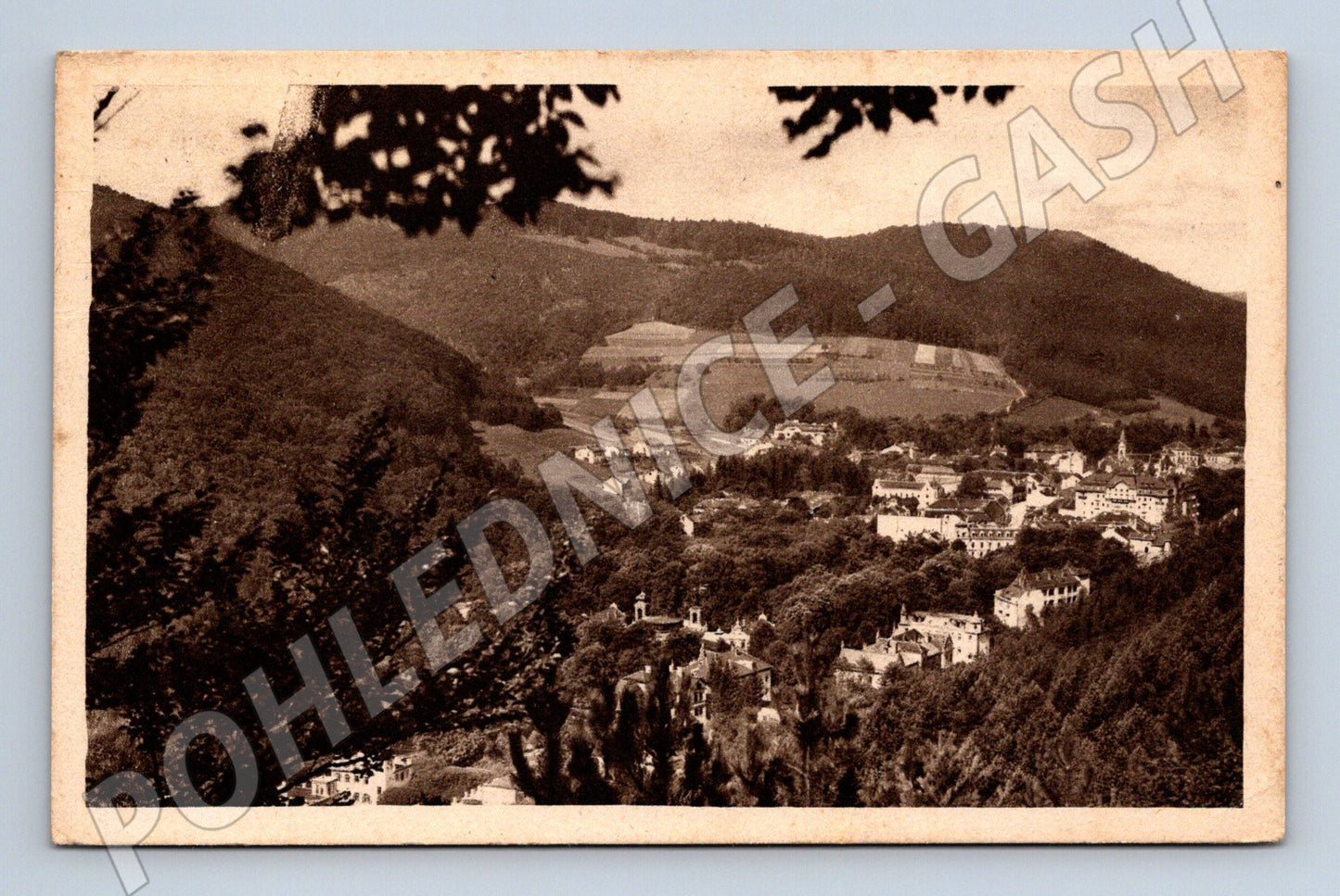 Pohlednice Trenčianske Teplice panorama 1931 (M15851)