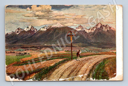 Pohlednice Vysoké Tatry historická 1935 Slovensko (M15852)