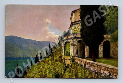 Pohlednice Lago di Lugano Morcote historická (M15907)