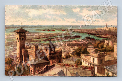 Pohlednice Genova panorama stará Itálie (M15911)