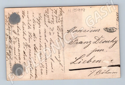 Pohlednice Montreux hotely Belmont Palace Cygne (M15919)