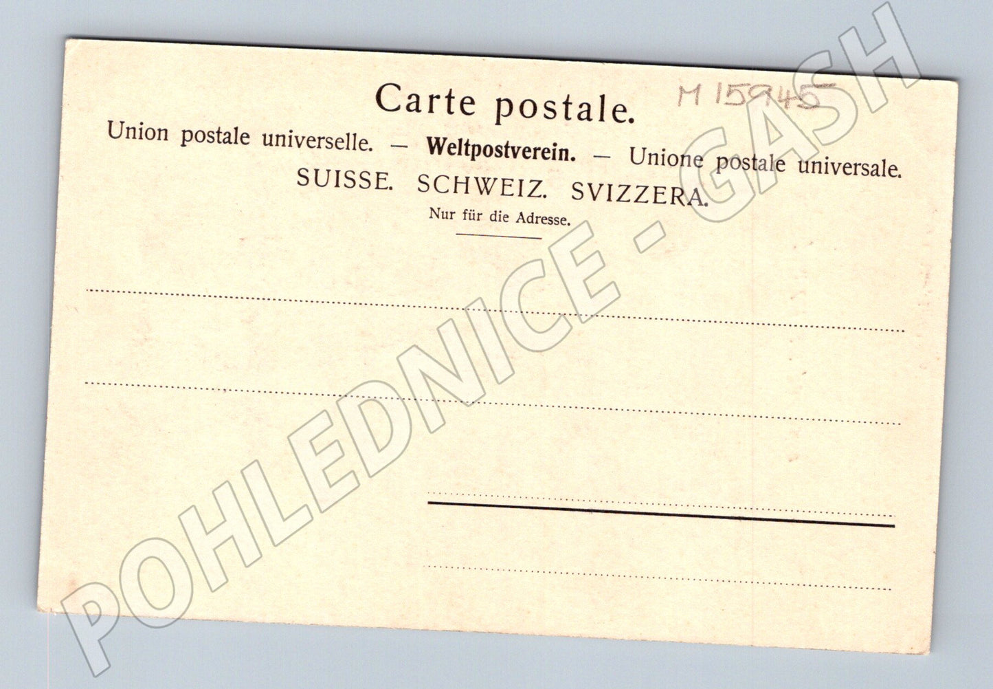 Pohlednice Pontresina Pont Otta Alpský most (M15945)