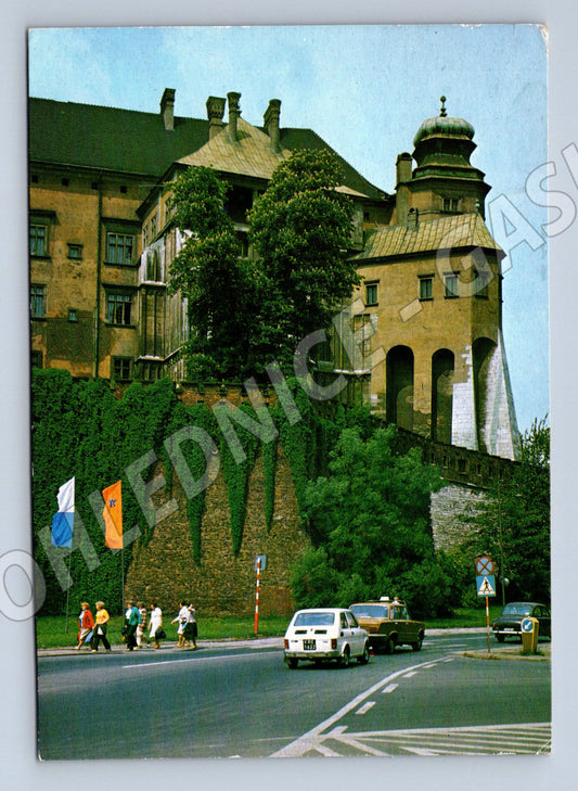 Pohlednice Kraków Královský hrad Wawel 1993 Polsko (M15951)