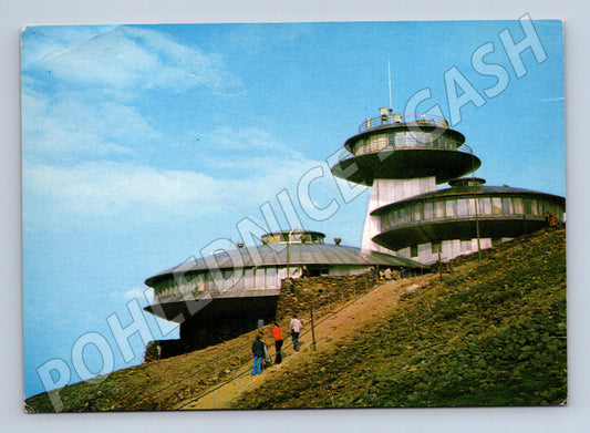 Pohlednice Karkonosze Sněżka meteorologická observatoř chata (M15952)