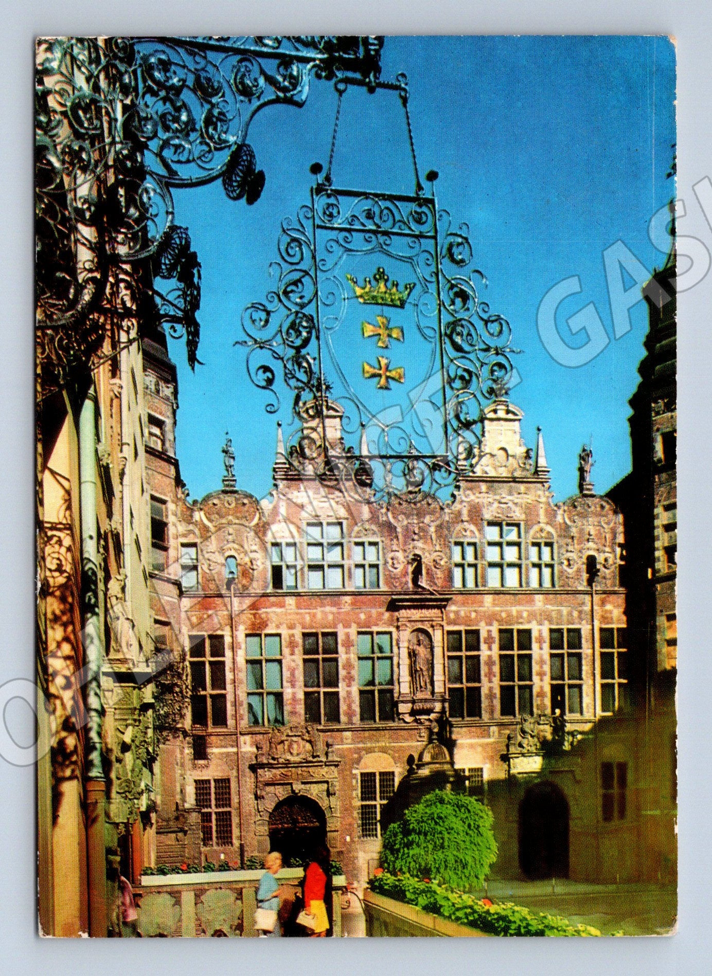 Pohlednice Gdaňsk renesanční Zbrojnice Polsko (M15956)