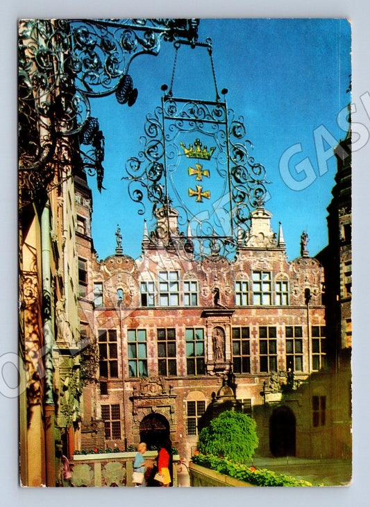 Pohlednice Gdaňsk renesanční Zbrojnice Polsko (M15956)