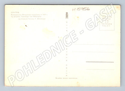 Pohlednice Gdaňsk renesanční Zbrojnice Polsko (M15956)