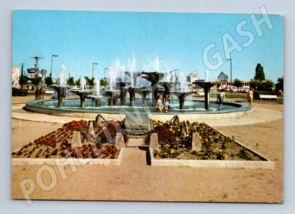Pohlednice Gdynia Skwer Kościuszki fontána Polsko (M15958)