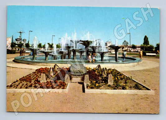 Pohlednice Gdynia Skwer Kościuszki fontána Polsko (M15958)