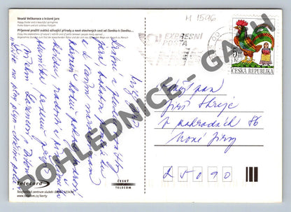 Pohlednice Králíček a kraslice (M1596)