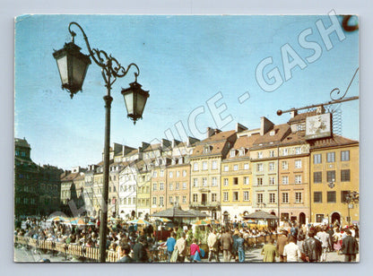 Pohlednice Varšava Rynek Starego Miasta Polsko (M15962)