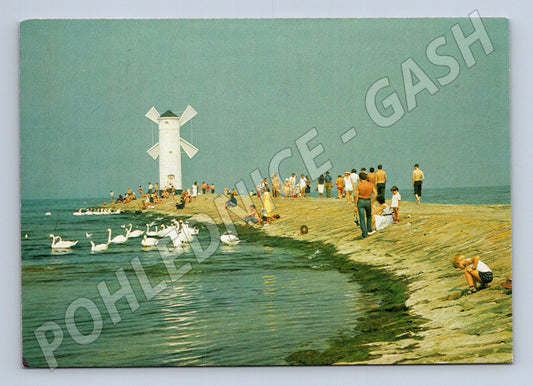 Pohlednice Świnoujście maják Polsko 1986 (M15963)