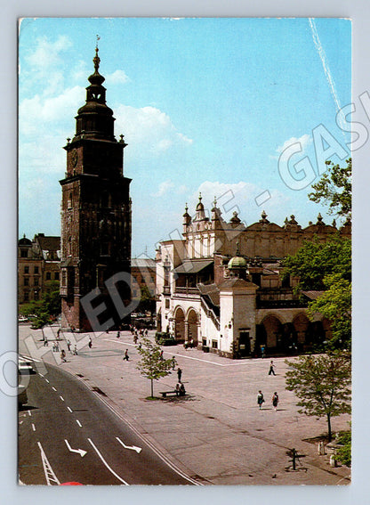 Pohlednice Krakov Rynek Główny Sukiennice 1983 (M15966)