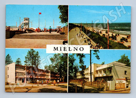 Pohlednice Mielno Polsko více pohledů (M15971)