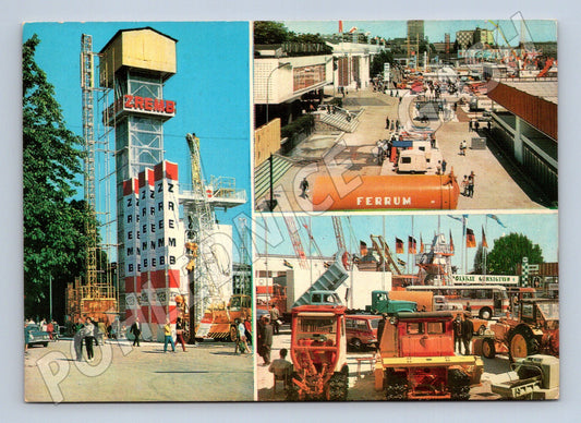 Pohlednice Veletrh Poznaň 1972 silniční technika (M15976)