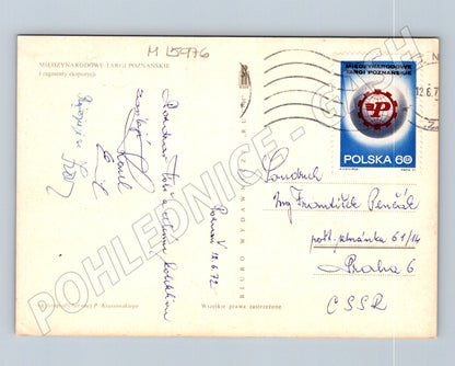 Pohlednice Veletrh Poznaň 1972 silniční technika (M15976)