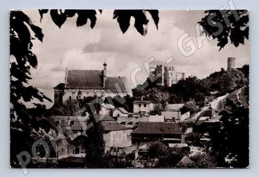 Pohlednice Kazimierz Dolny hrad kostel Polsko (M15977)