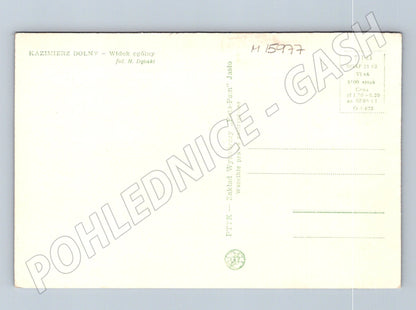 Pohlednice Kazimierz Dolny hrad kostel Polsko (M15977)