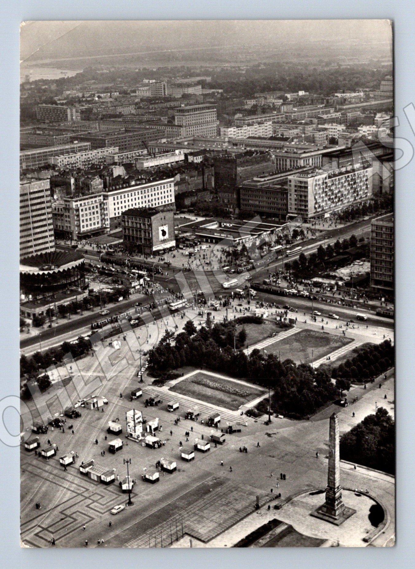 Pohlednice Varšava Palác kultury pohled (M15981)