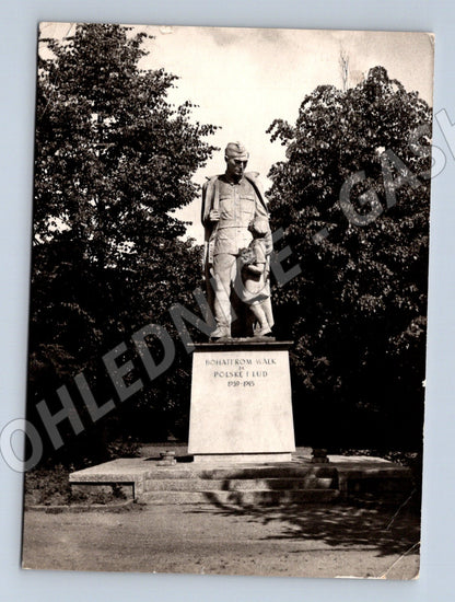 Pohlednice Piotrków Trybunalski Pomník vděčnosti (M15985)