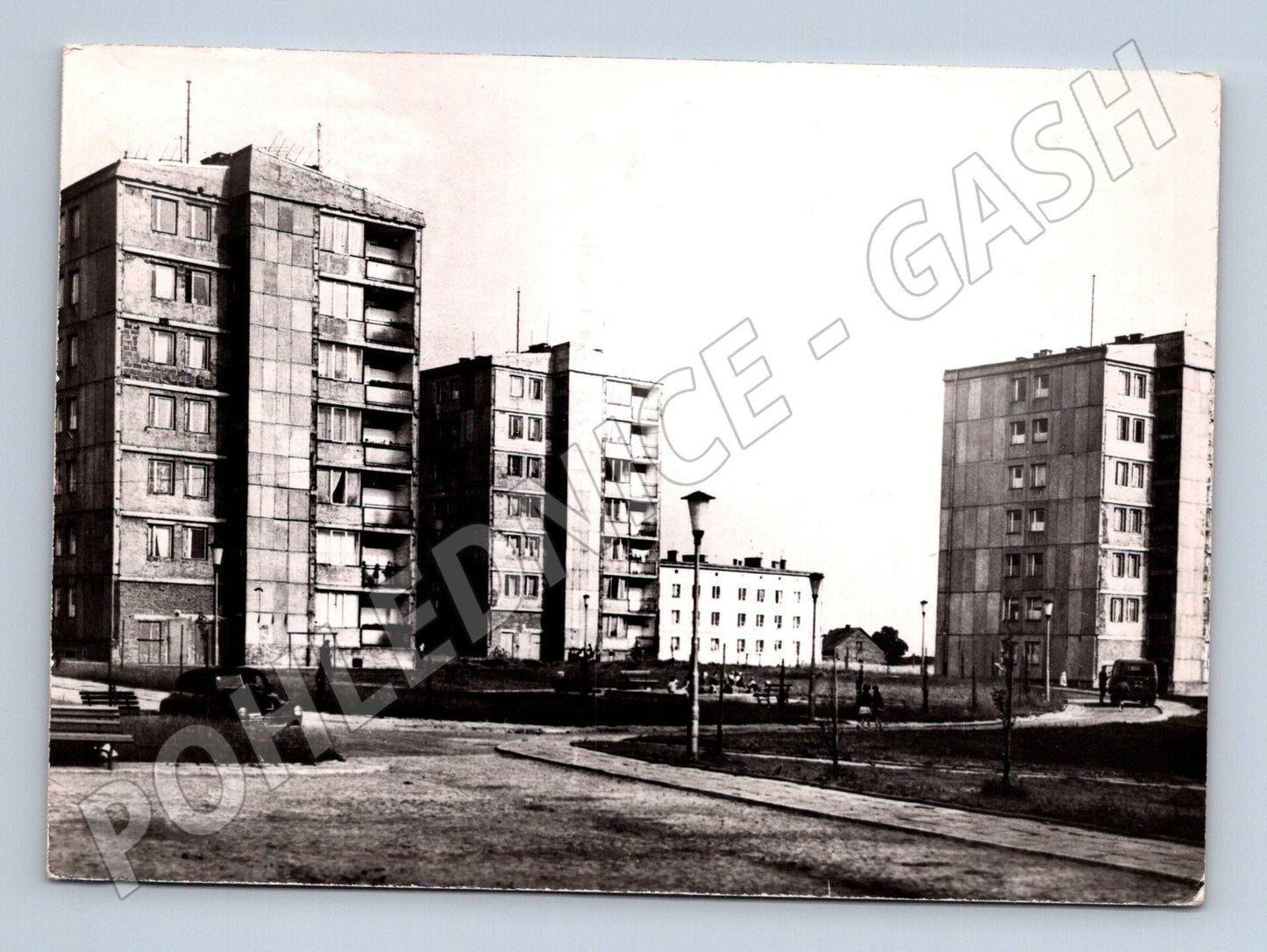 Pohlednice Oświęcim panelová sídliště Polsko (M15987)