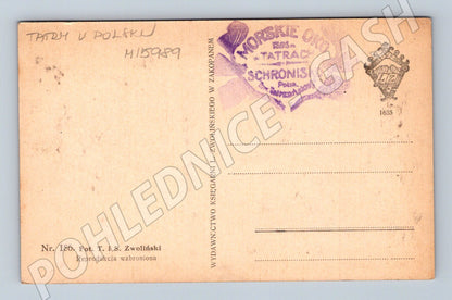 Pohlednice Tatry Morskie Oko Černý štít (M15989)