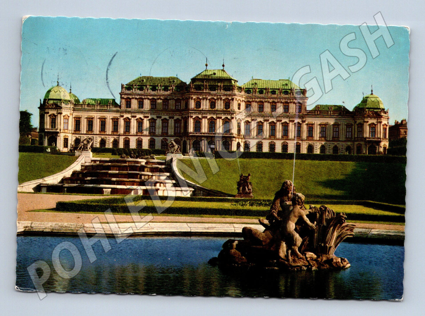 Pohlednice Vídeň Belvedere Rakousko (M16006)